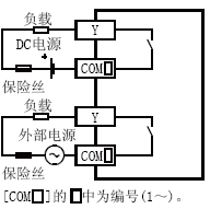 FX3U-64MR/ES-A輸出接線(xiàn)